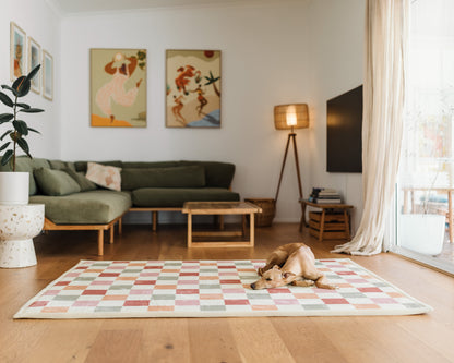 SAMPLE & CUSTOMER RETURN SALE - The Colourful Check Mat