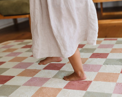 SAMPLE & CUSTOMER RETURN SALE - The Colourful Check Mat